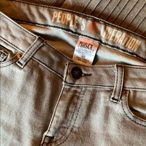Grey people liberation skinny jeans